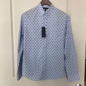 Banana Republic “Dog” Button-Up - Never Worn